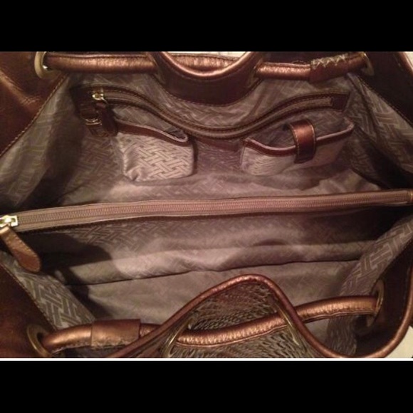 🎉HP✨SOLD!✨Cole Haan Genevieve Woven Leather Bag - Picture 7 of 8